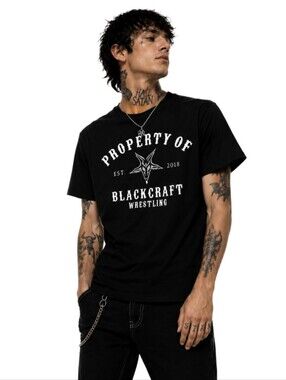 BlackCraft Property Of BlackCraft Wrestling T-Shirt